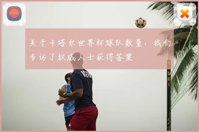 关于卡塔尔世界杯球队数量，我们专访了权威人士获得答案